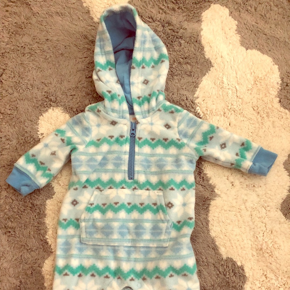 Gymboree Fleece Hooded Outfit